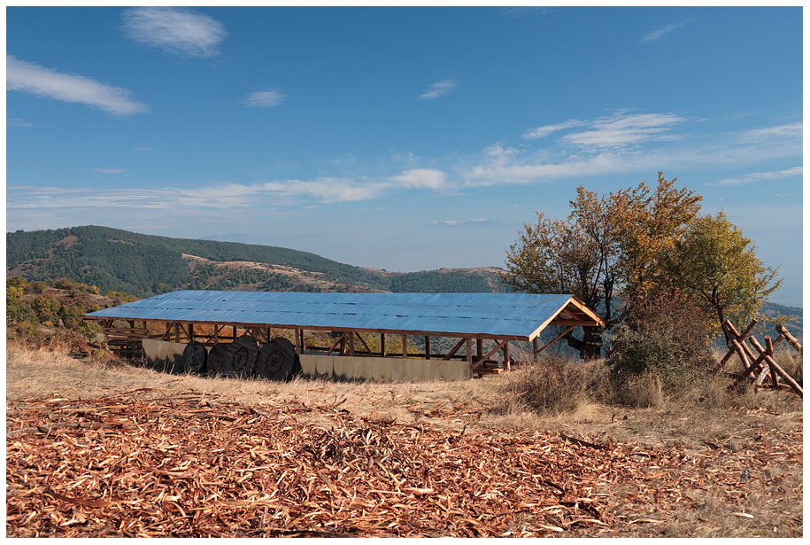 Беседка по пътя