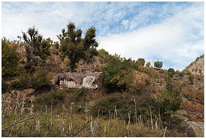Покрай Бановската махала - северната част на село Долна Рибница